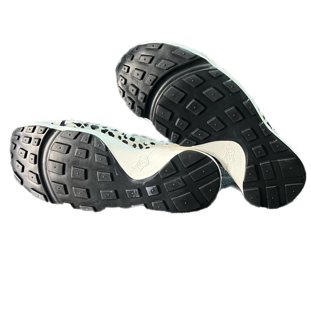 New No Box Size W9 W Nike Air Footscape White Cow Print - Picture 5 of 5